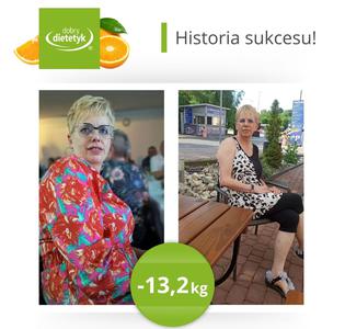 Metamorfoza Pani Kasi - minus 13,2 kg!
